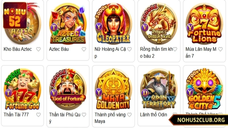 Bí quyết khi chơi TP slot Nohu52