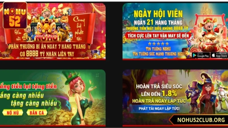 giftcode lên đến 100k dành cho tân thủ nohu52