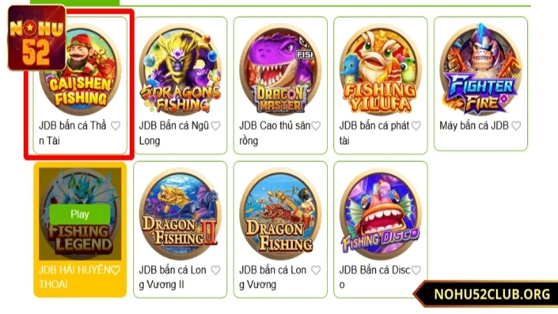 Giới thiệu về trò chơi bắn cá thần tài Nohu52 hấp dẫn