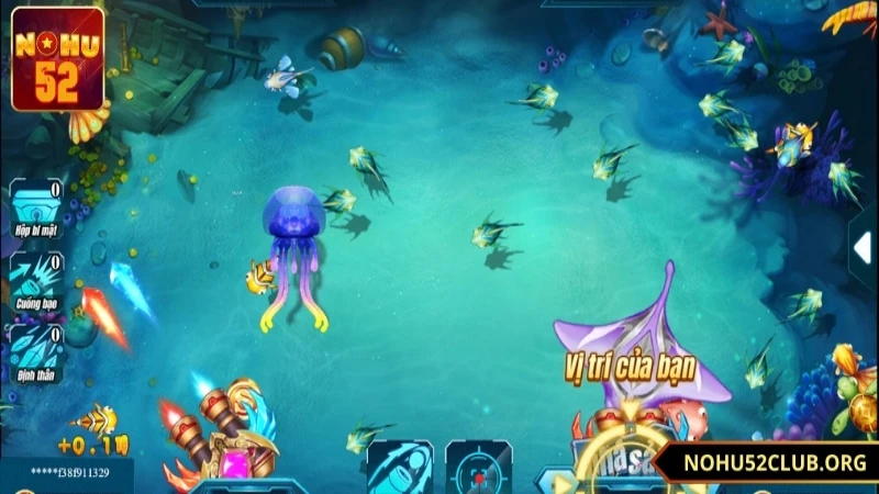 Kỹ thuật cơ bản khi tham gia chơi bắn cá tại Nohu 52