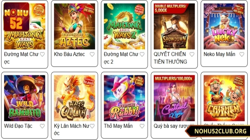 Lý do PG slot nohu52 được yêu thích
