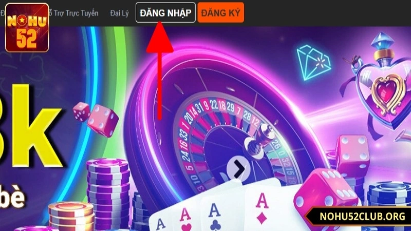 truy cập vào link chính chủ nohu52